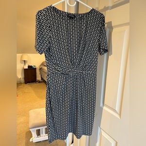 Roz ali black white dress size Medium